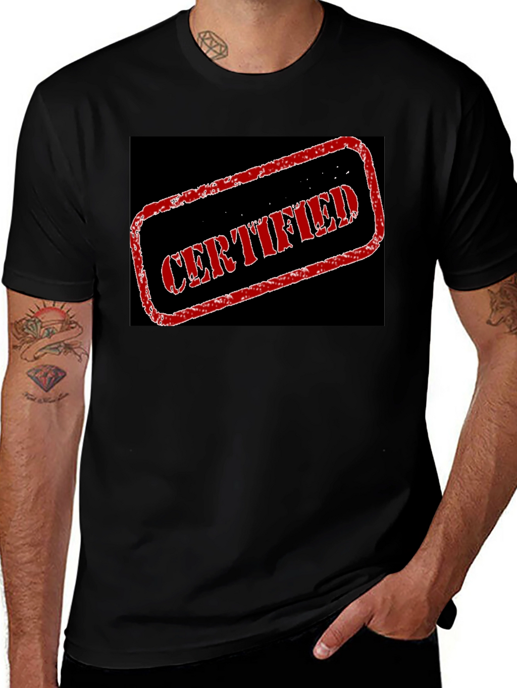 Certified Black T-Shirt - Unisex