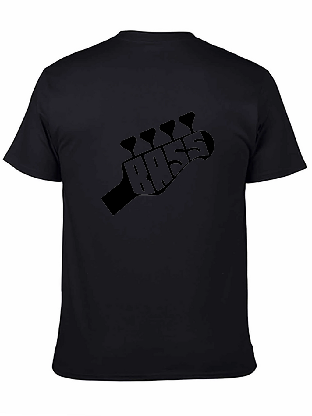 Bass Guitar Headstock T-Shirt - Musician Tee