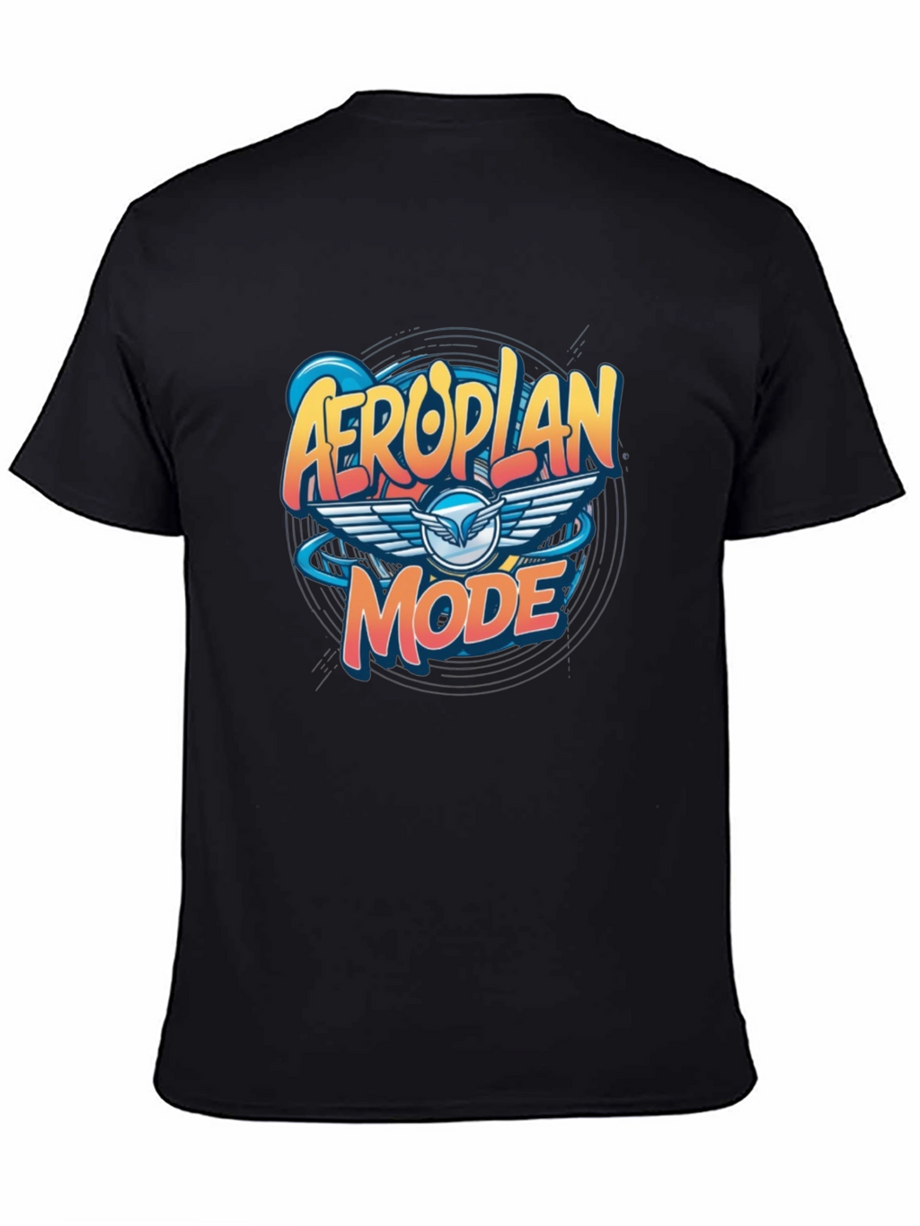 Aeroplan Mode Graphic Tee - Black