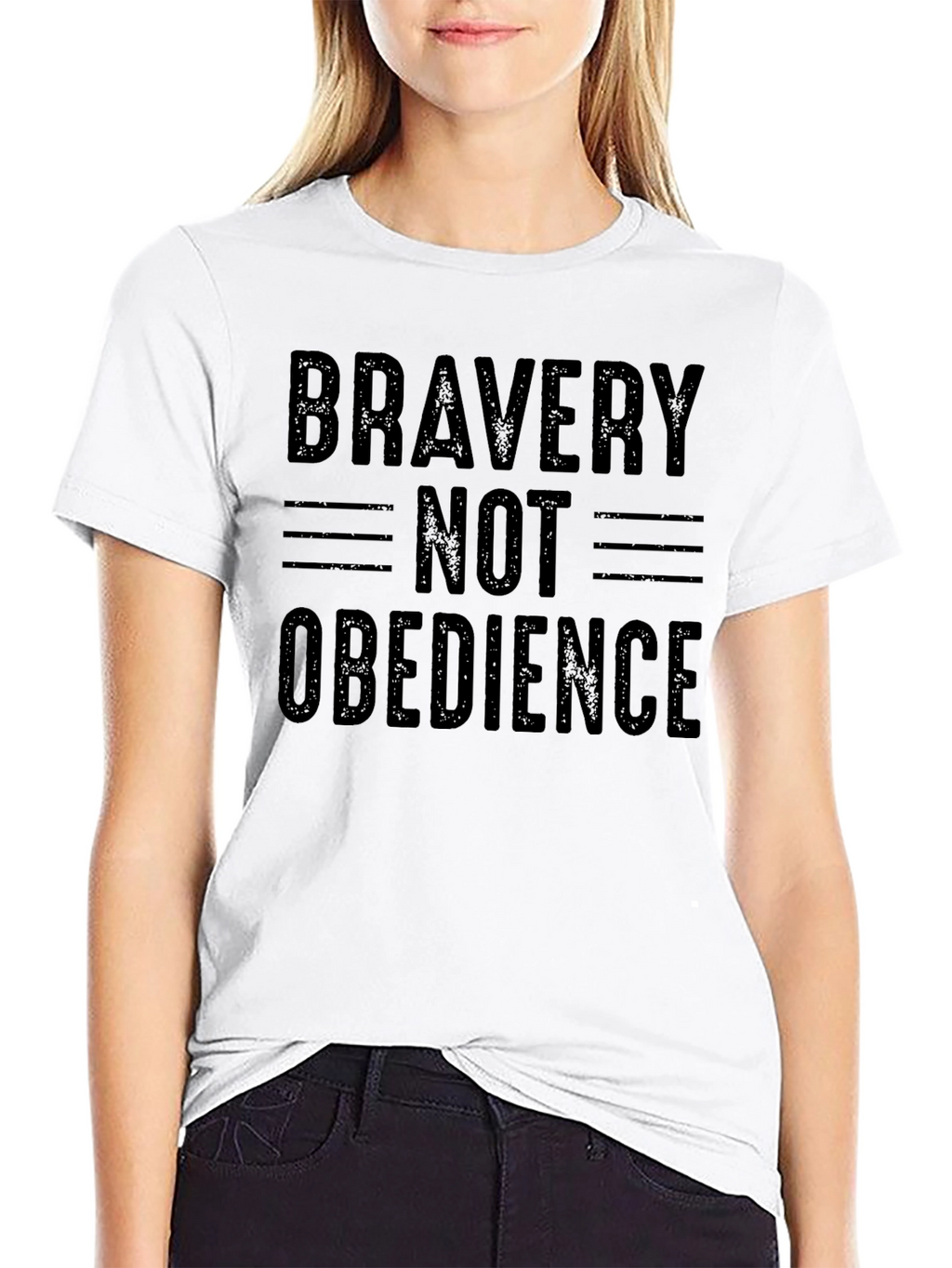 Bravery Not Obedience Graphic T-Shirt