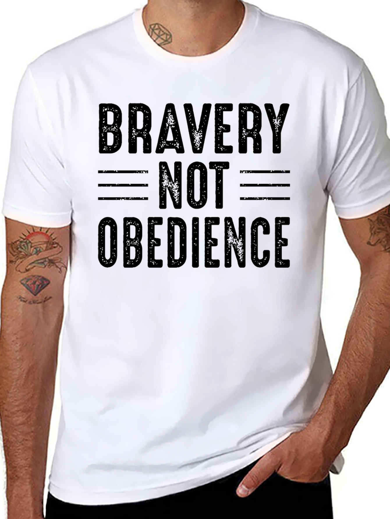 Bravery Not Obedience Graphic T-Shirt