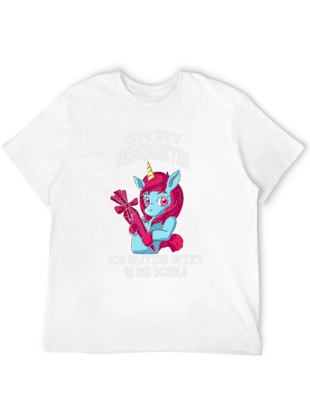Bye Bye Kindergarten Unicorn T-Shirt