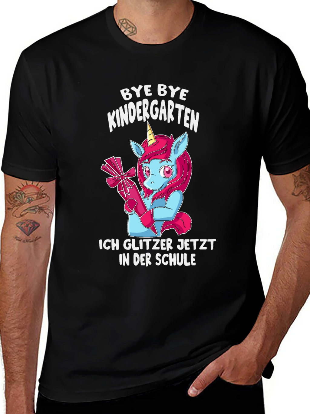 Bye Bye Kindergarten Unicorn T-Shirt