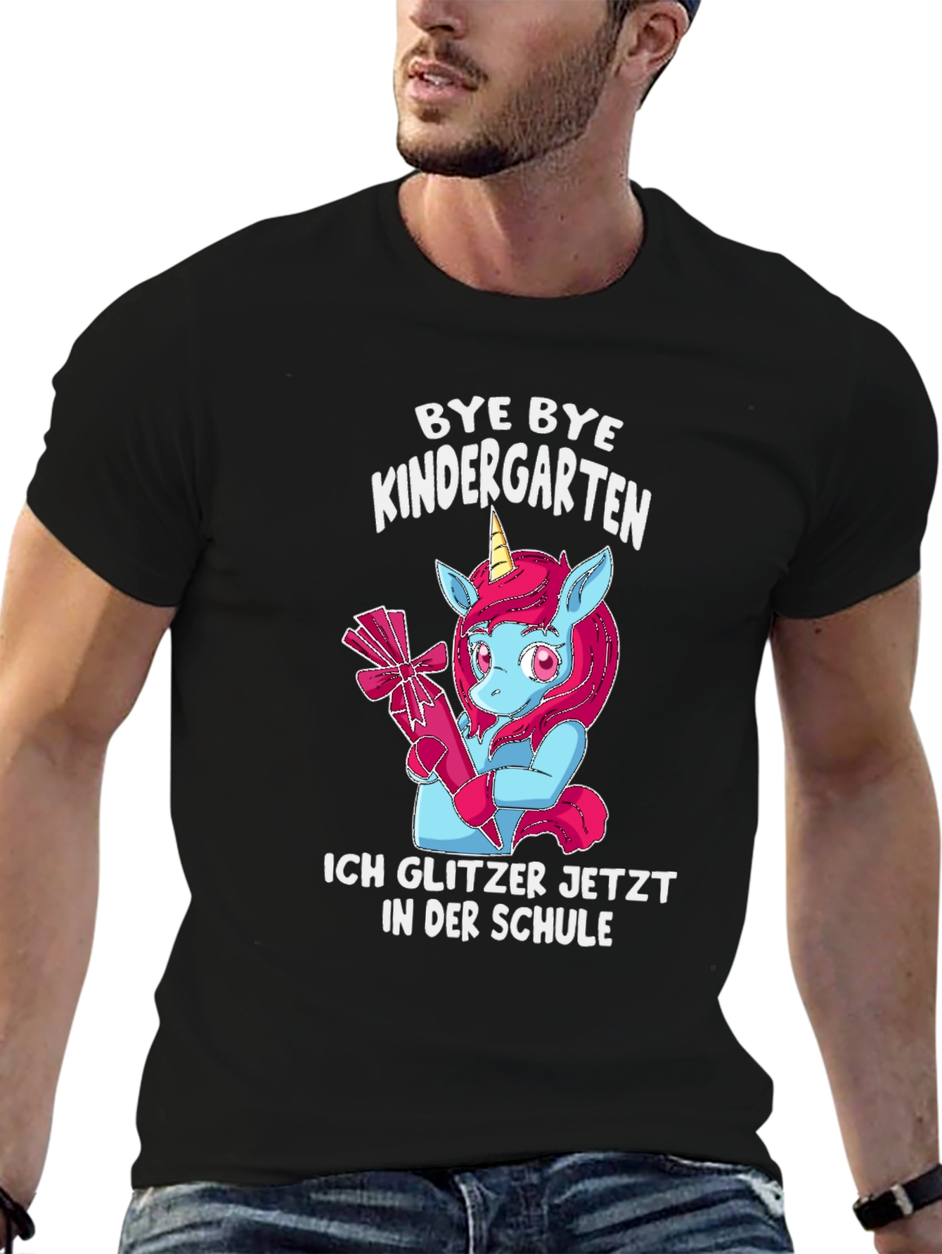 Bye Bye Kindergarten Unicorn T-Shirt