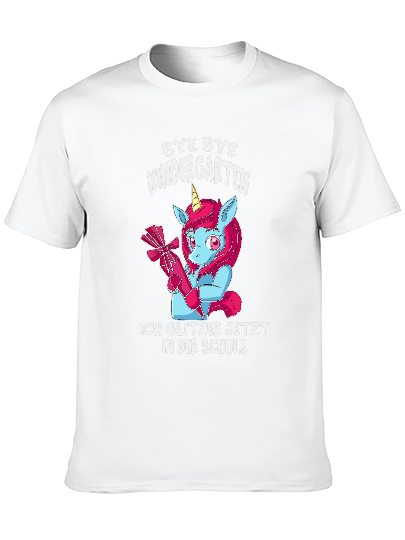 Bye Bye Kindergarten Unicorn T-Shirt