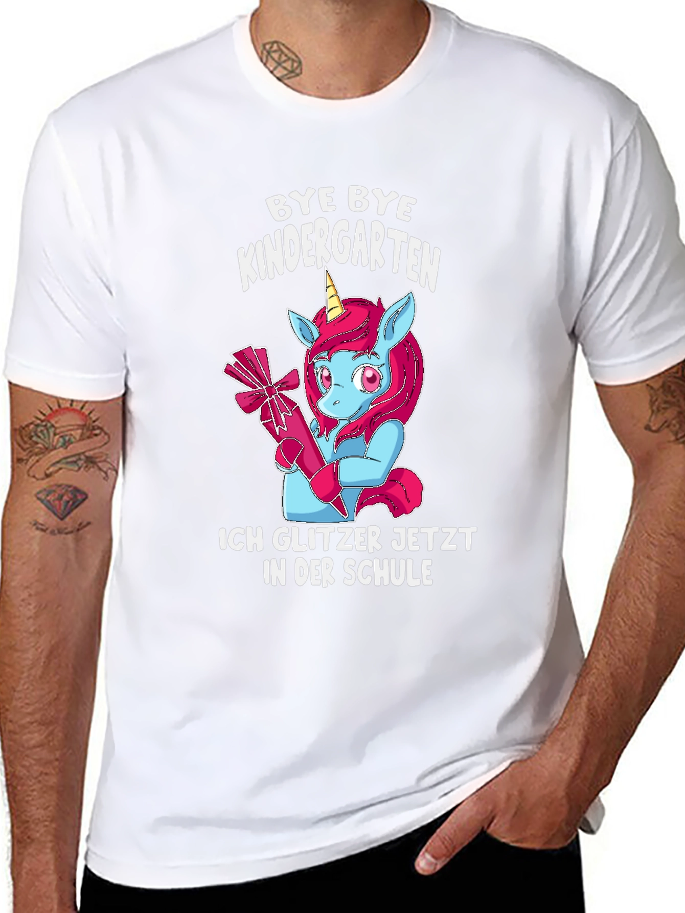 Bye Bye Kindergarten Unicorn T-Shirt