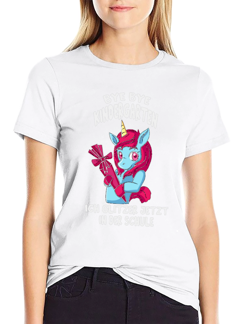 Bye Bye Kindergarten Unicorn T-Shirt
