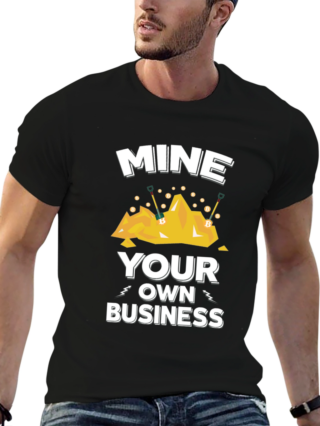 Mine Your Own Business T-Shirt - Crypto Miner Apparel
