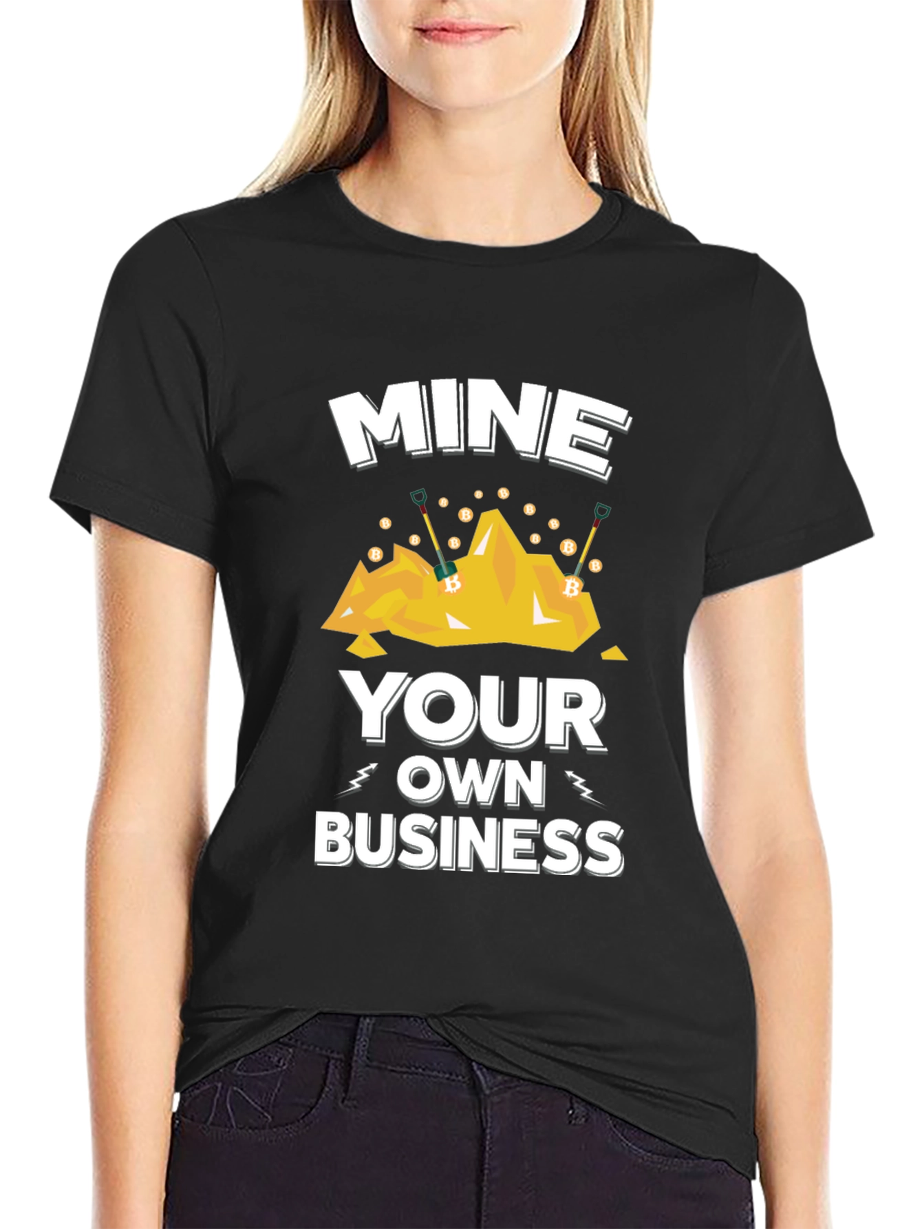 Mine Your Own Business T-Shirt - Crypto Miner Apparel