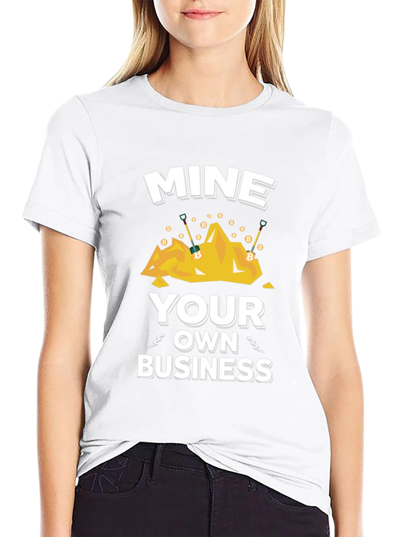 Mine Your Own Business T-Shirt - Crypto Miner Apparel