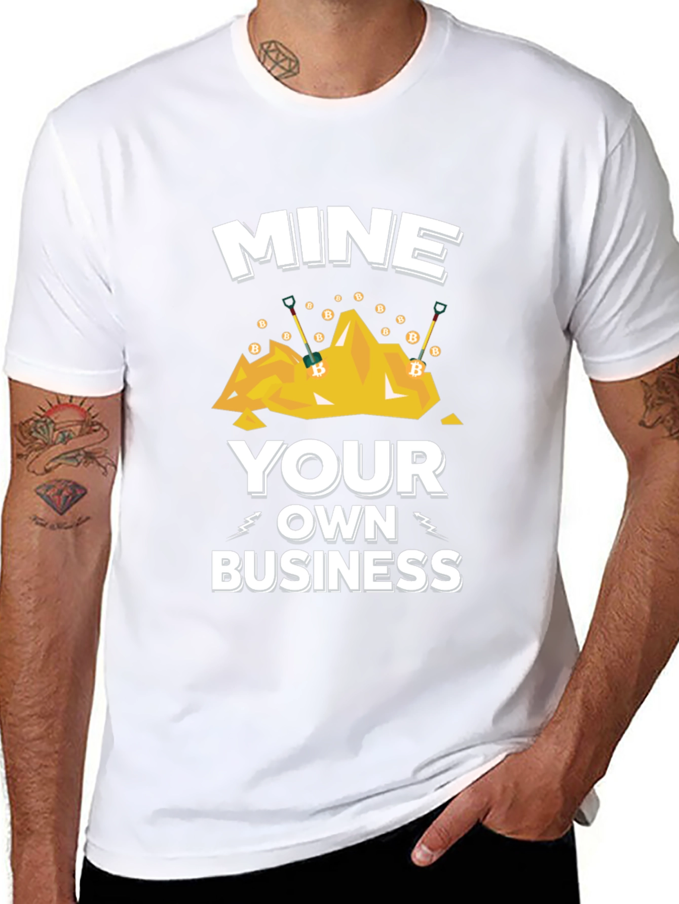 Mine Your Own Business T-Shirt - Crypto Miner Apparel