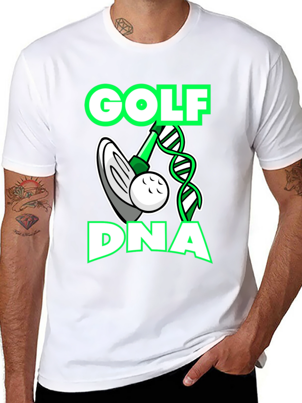 Golf DNA T-Shirt - Golfer Tee