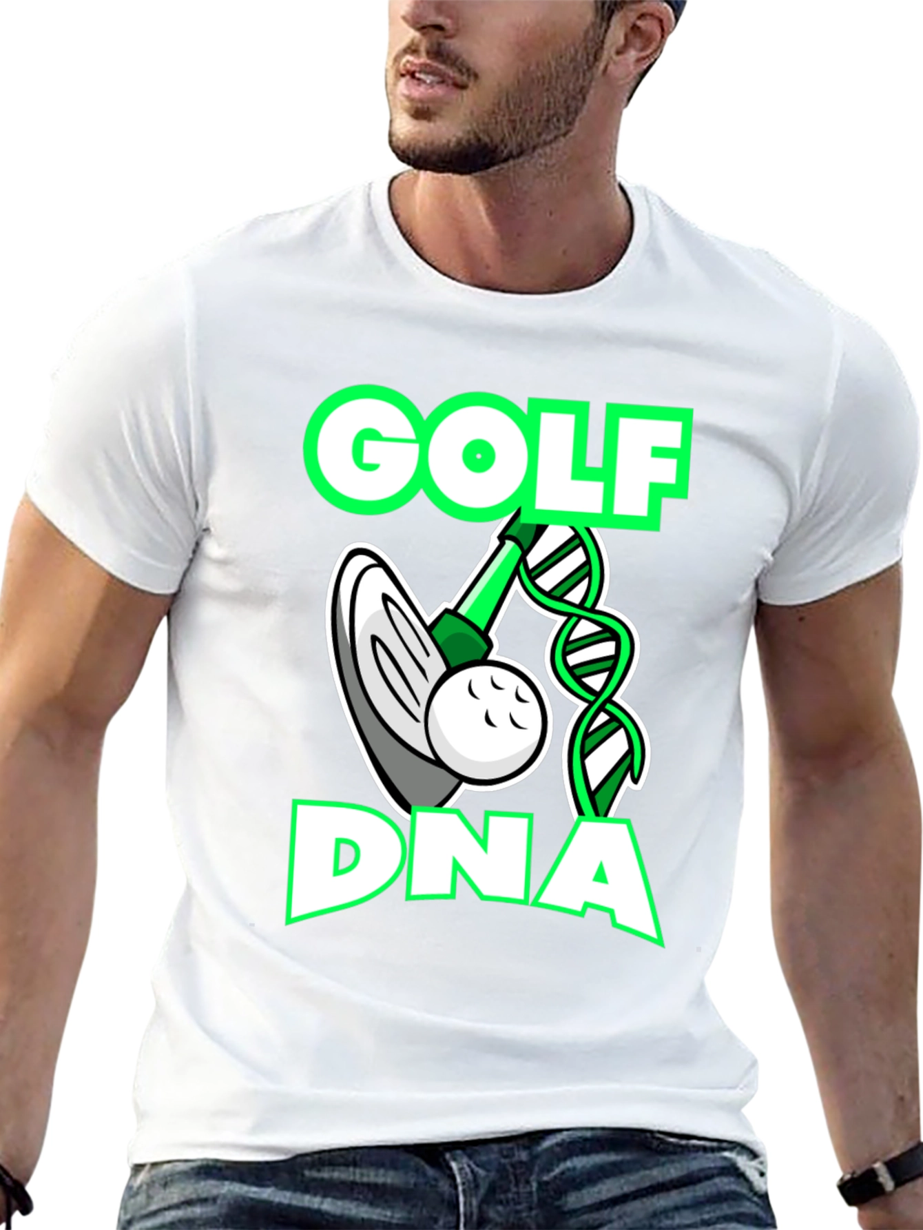 Golf DNA T-Shirt - Golfer Tee