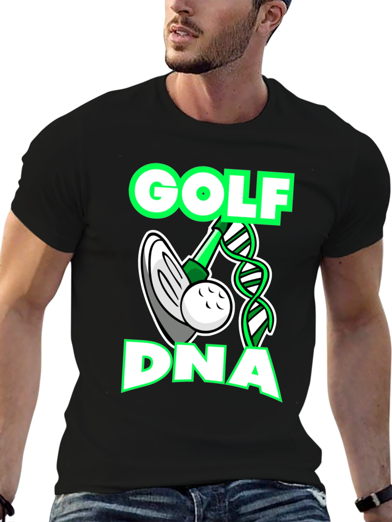 Golf DNA T-Shirt - Golfer Tee
