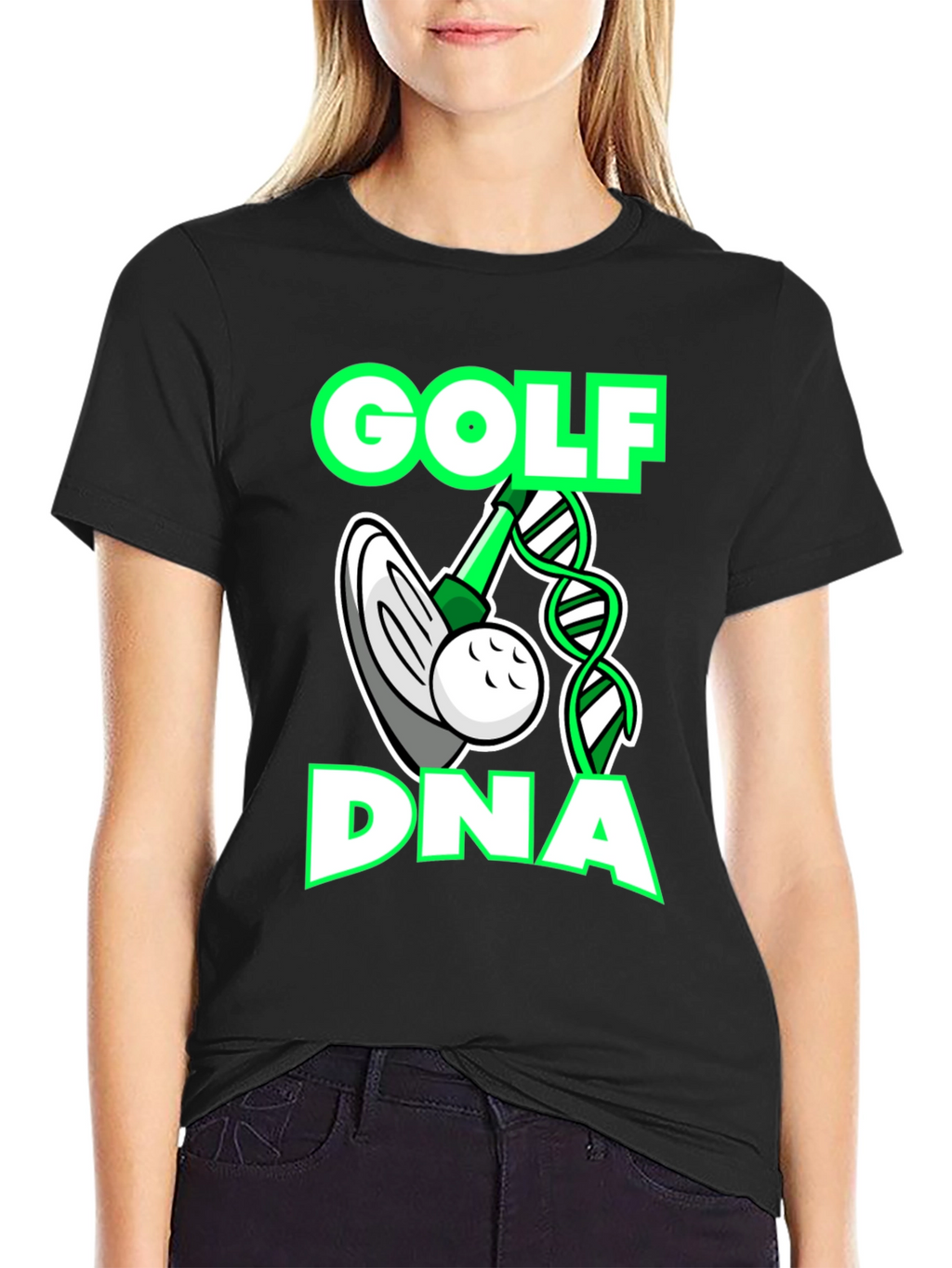 Golf DNA T-Shirt - Golfer Tee
