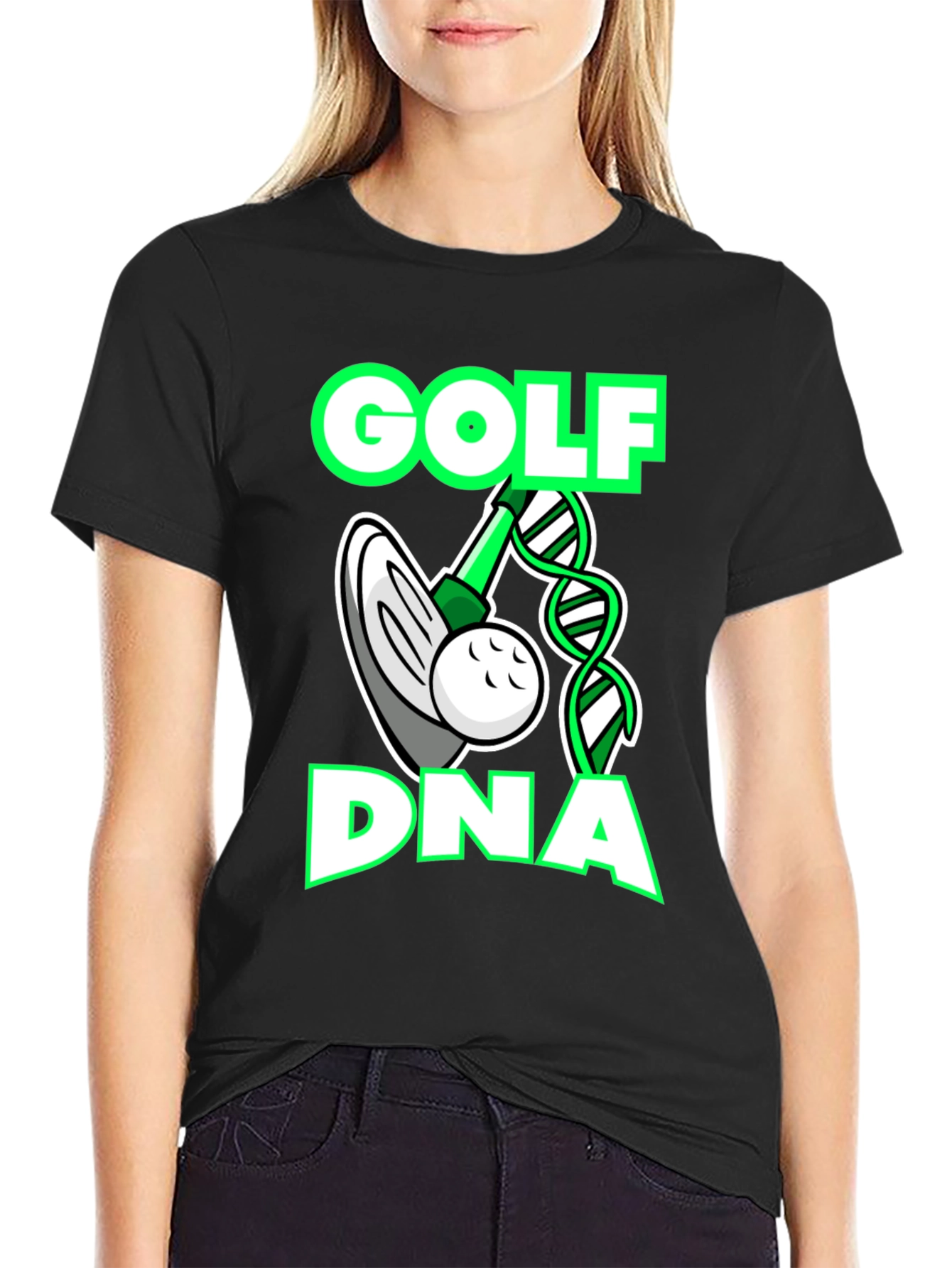 Golf DNA T-Shirt - Golfer Tee