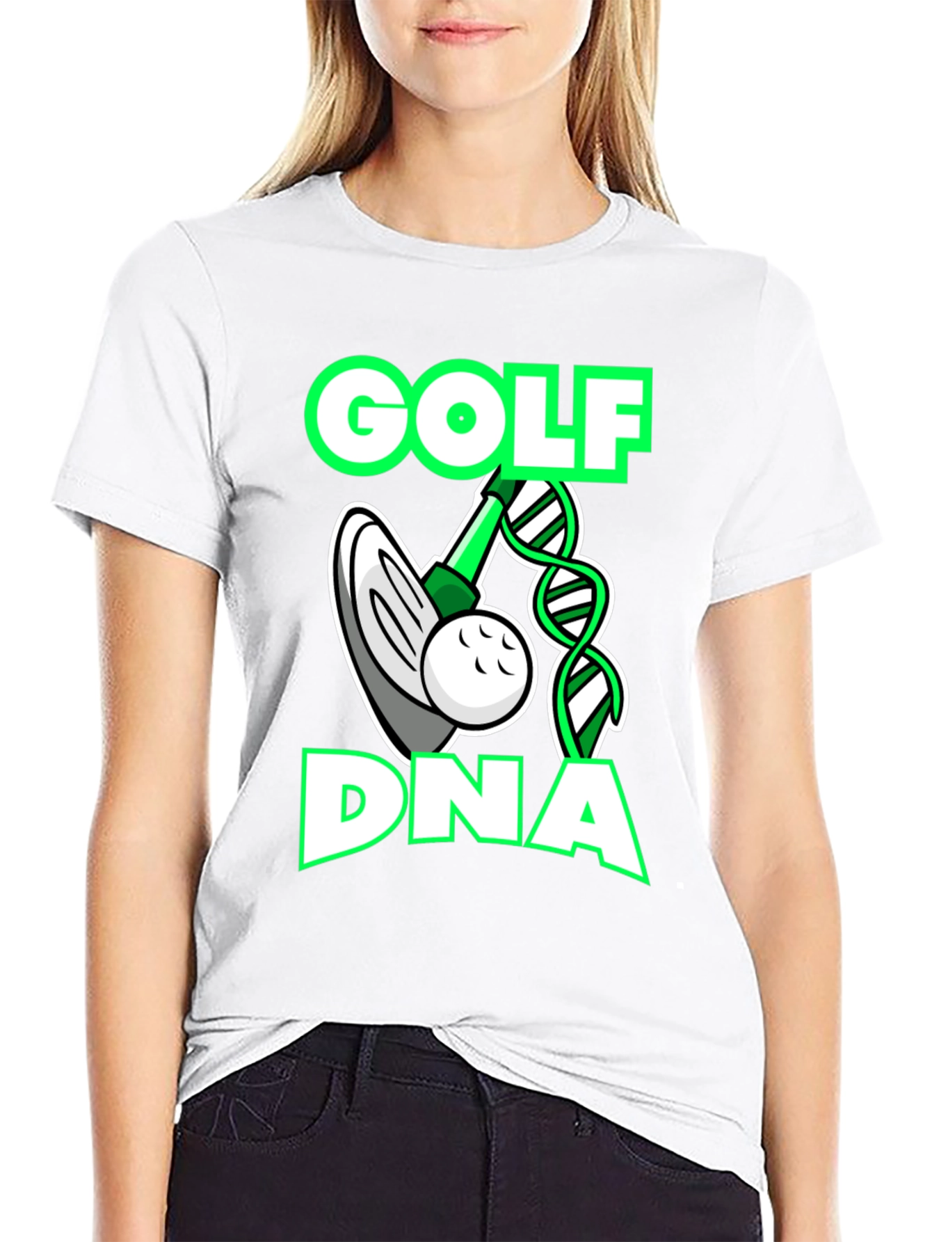 Golf DNA T-Shirt - Golfer Tee