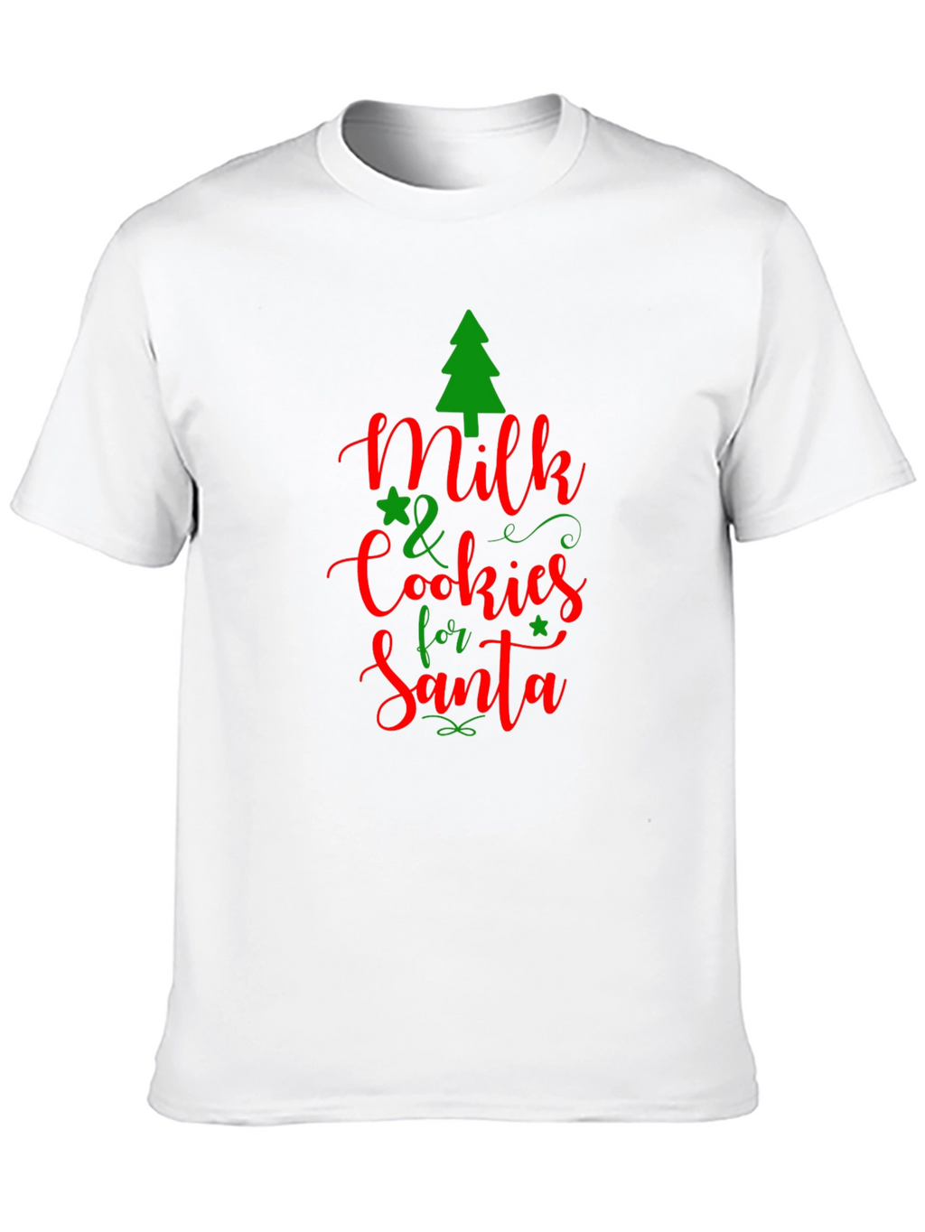Milk & Cookies for Santa Graphic Tee