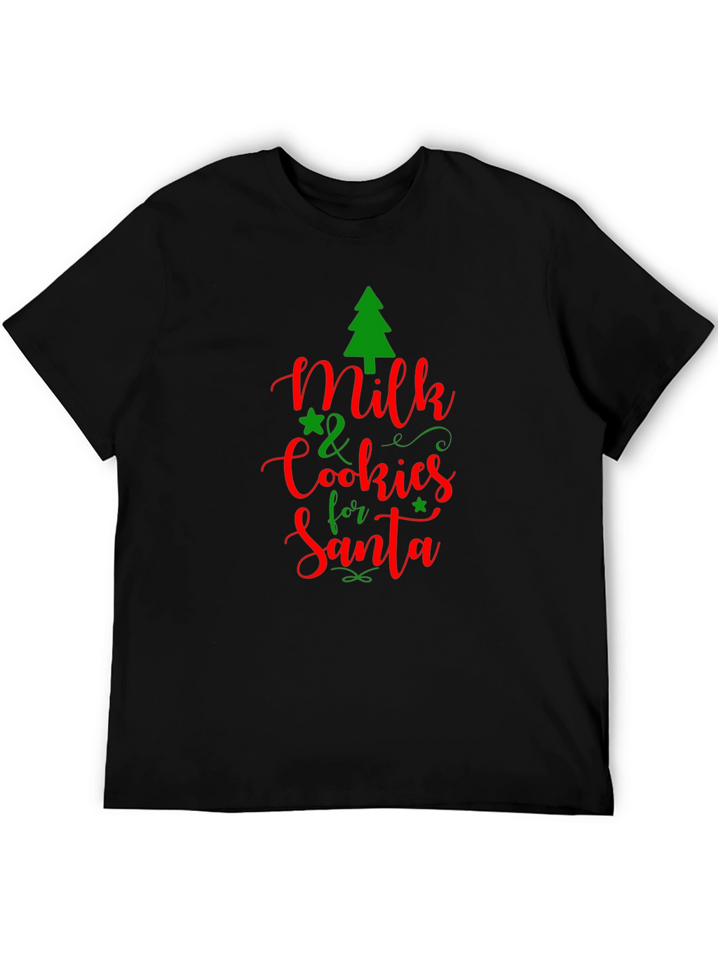 Milk & Cookies for Santa Graphic Tee