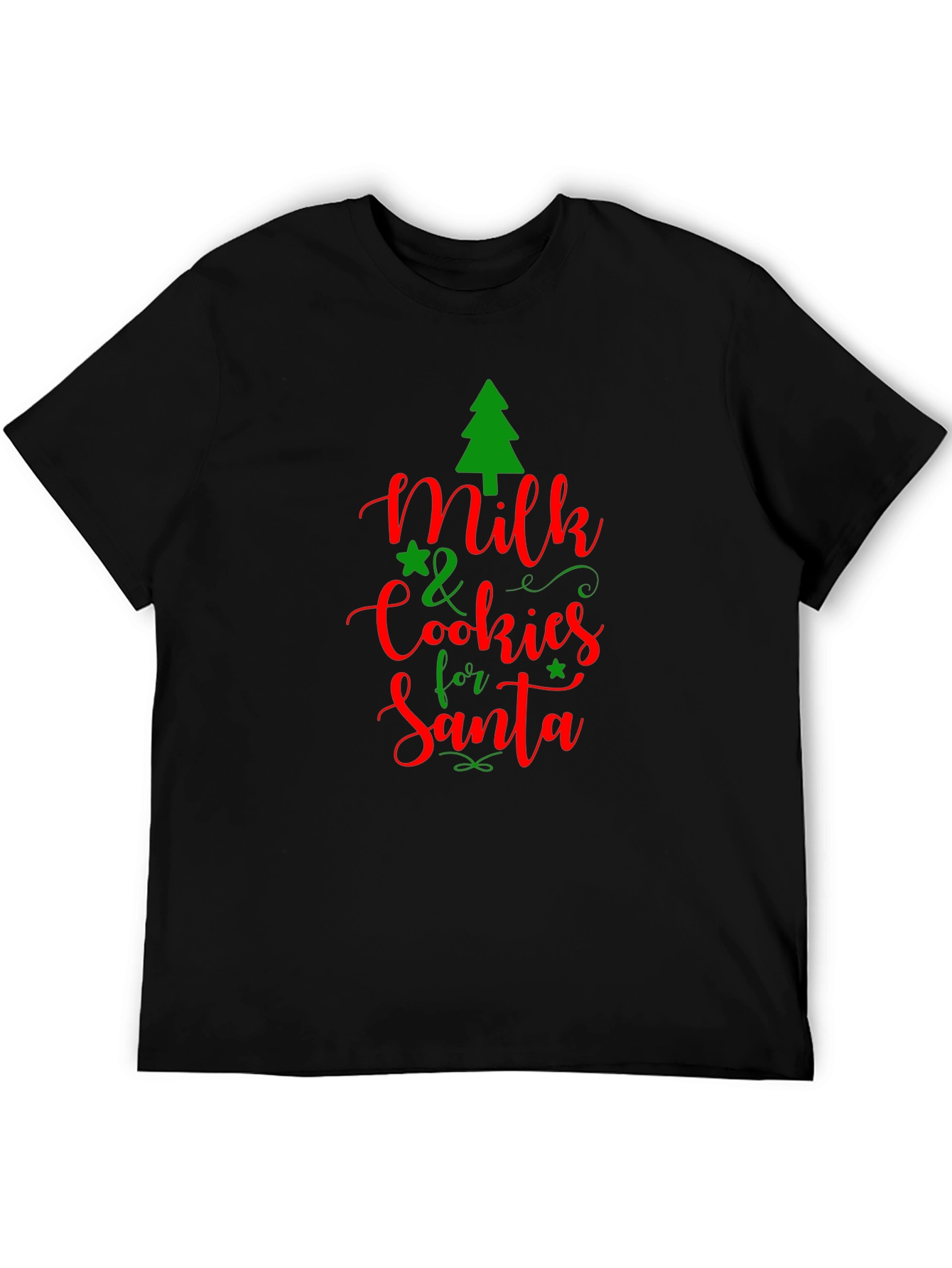 Milk & Cookies for Santa Graphic Tee