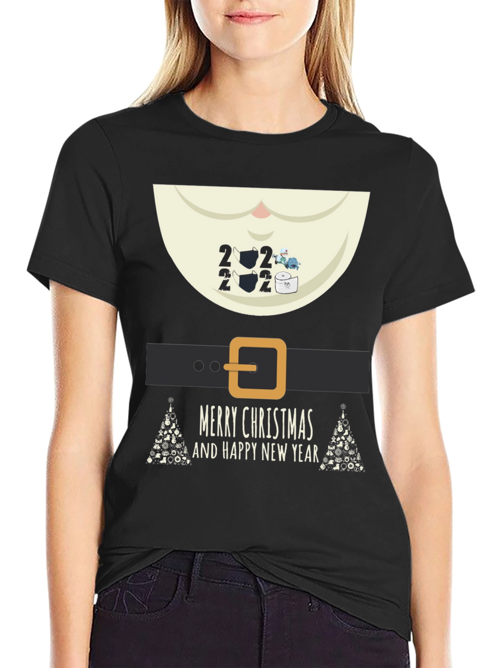 Festive 2022 Merry Christmas Graphic Tee