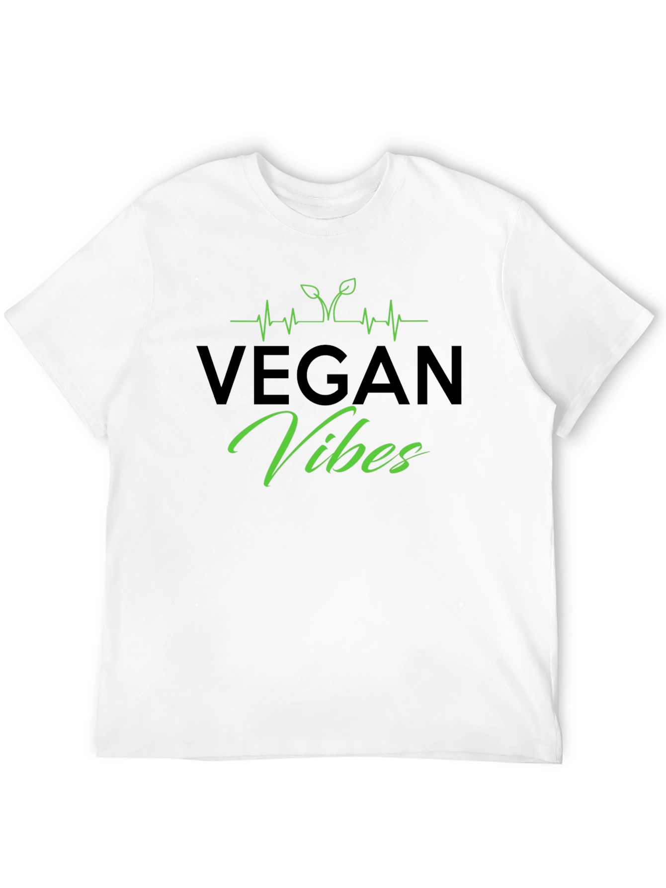 Vegan Vibes Black T-Shirt