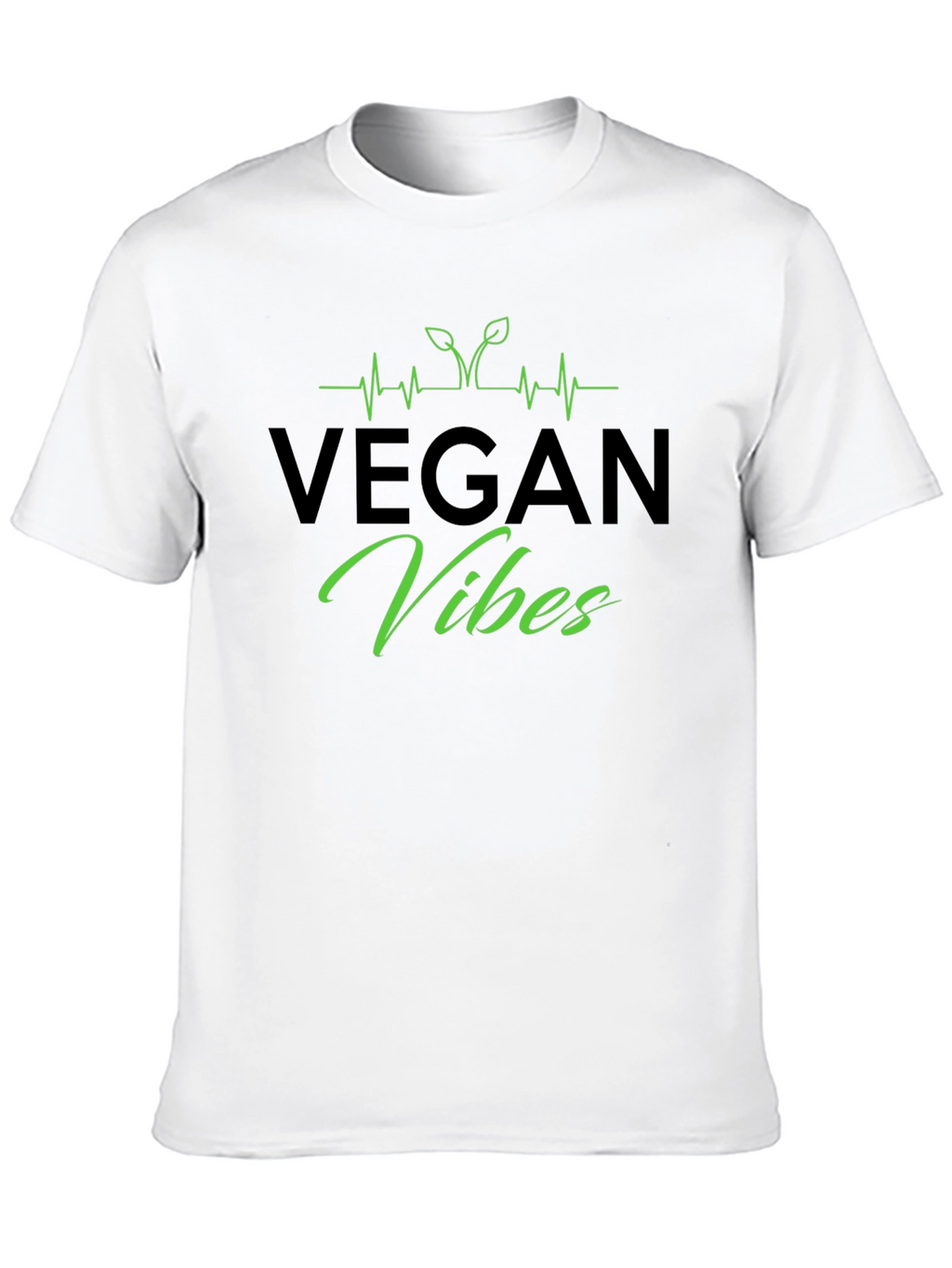 Vegan Vibes Black T-Shirt