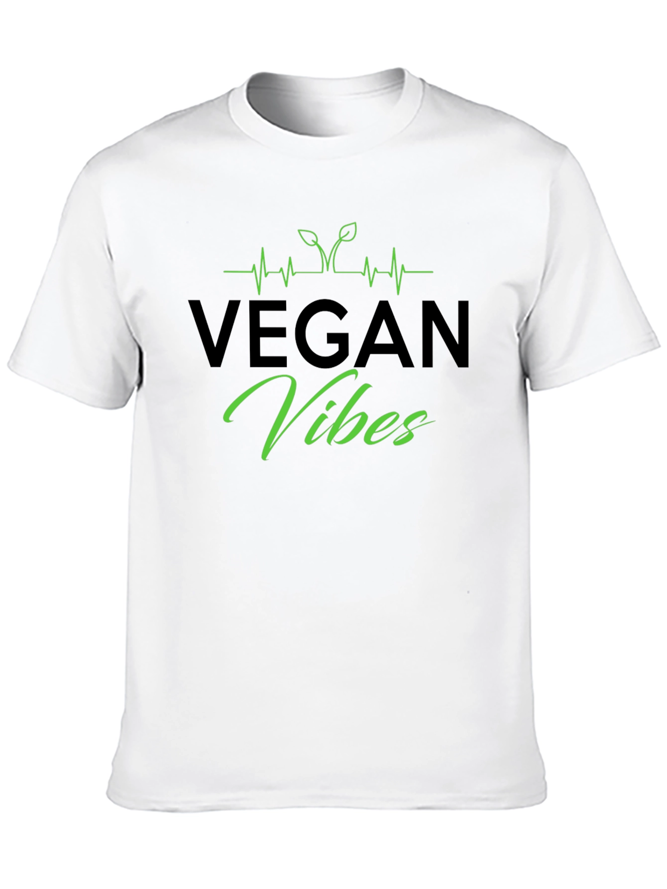 Vegan Vibes Black T-Shirt