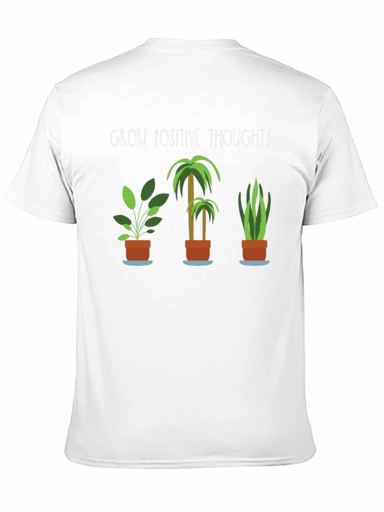 Grow Positive Thoughts Graphic T-Shirt