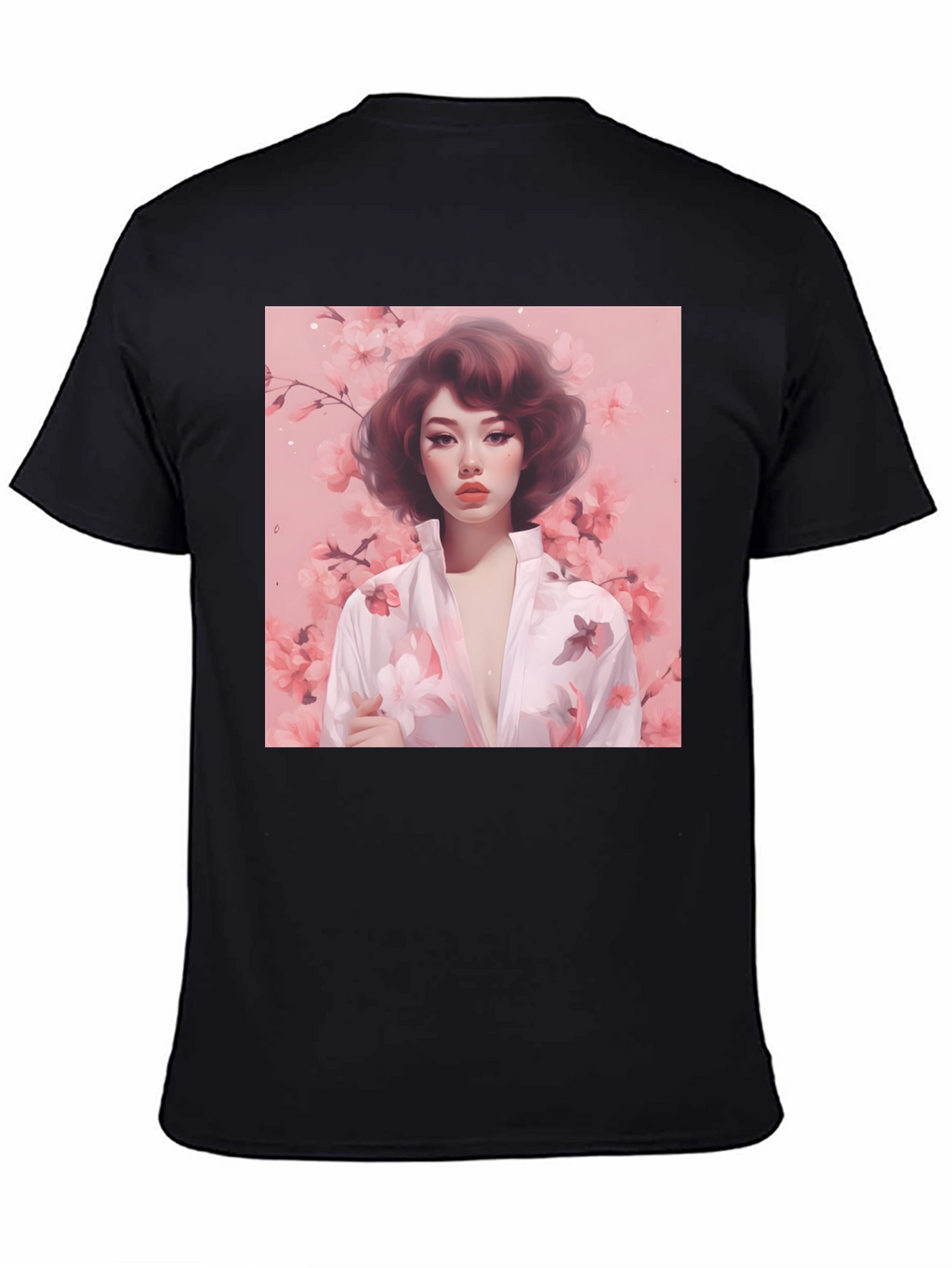 Floral Portrait Graphic Tee