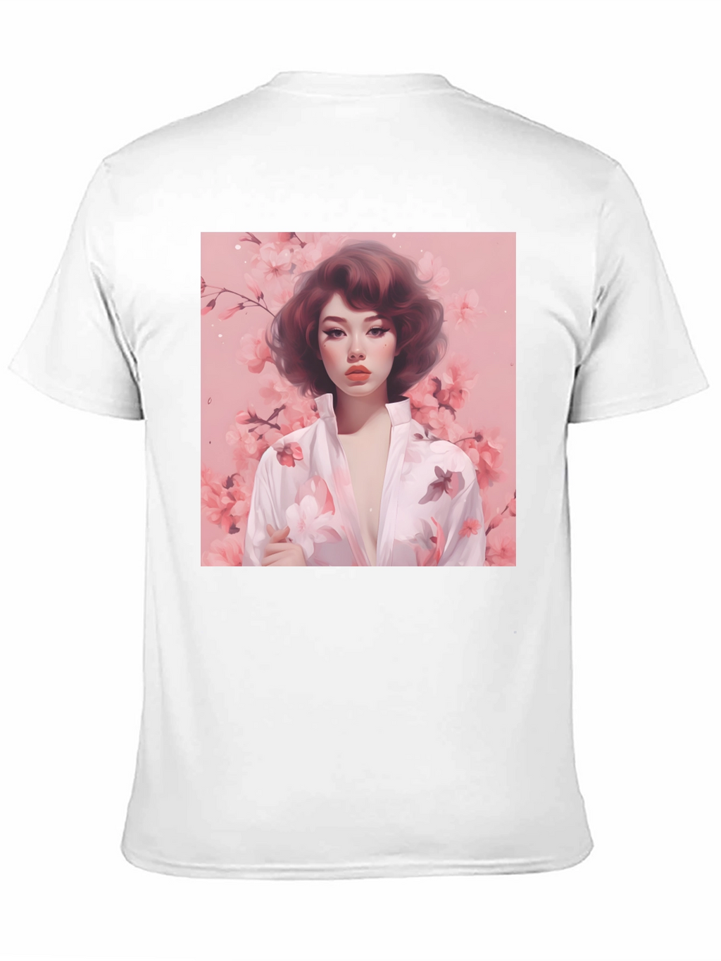 Floral Portrait Graphic Tee