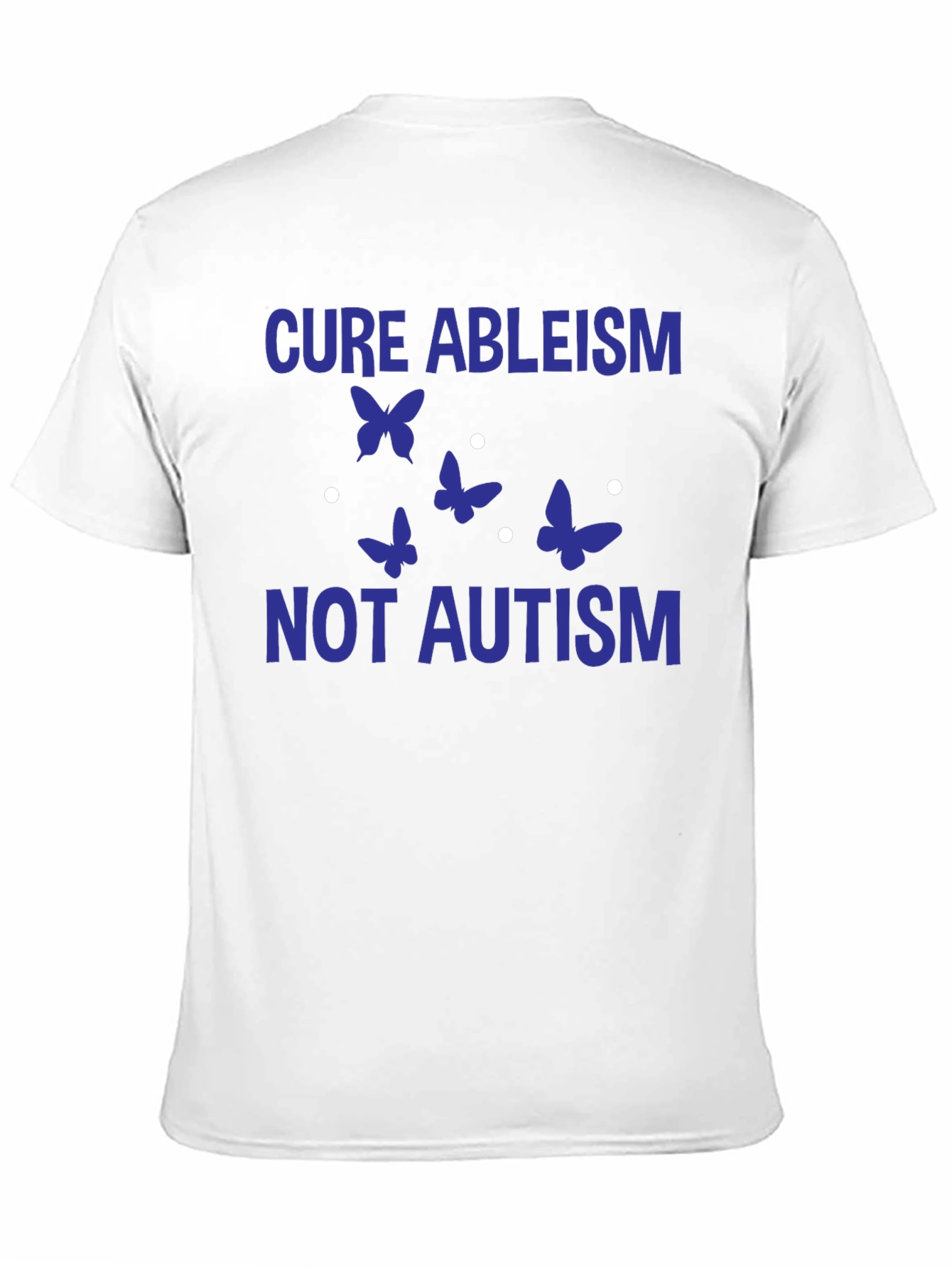 Cure Ableism Not Autism Graphic Tee