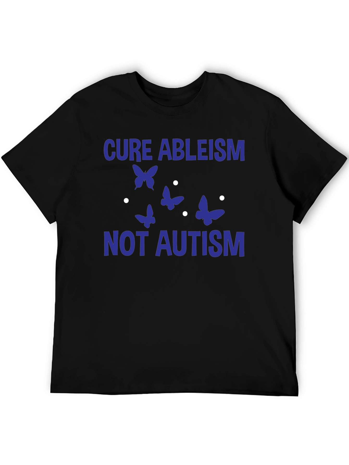 Cure Ableism Not Autism Graphic Tee
