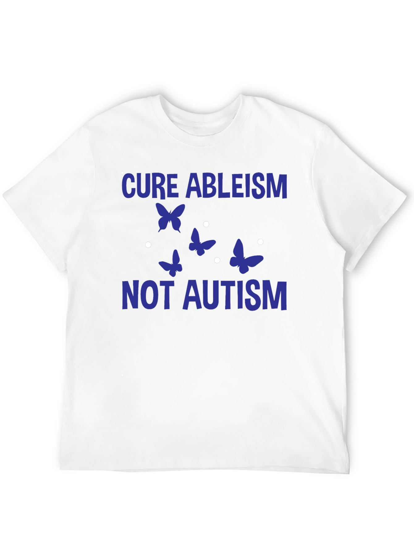Cure Ableism Not Autism Graphic Tee