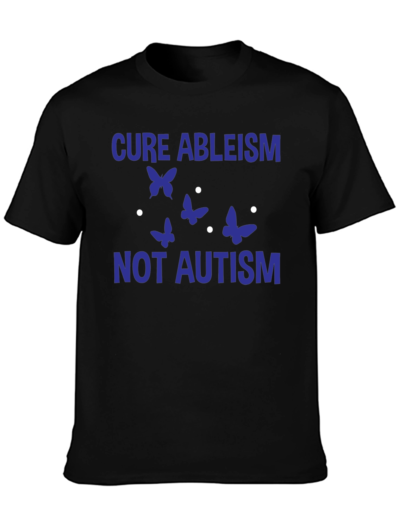 Cure Ableism Not Autism Graphic Tee