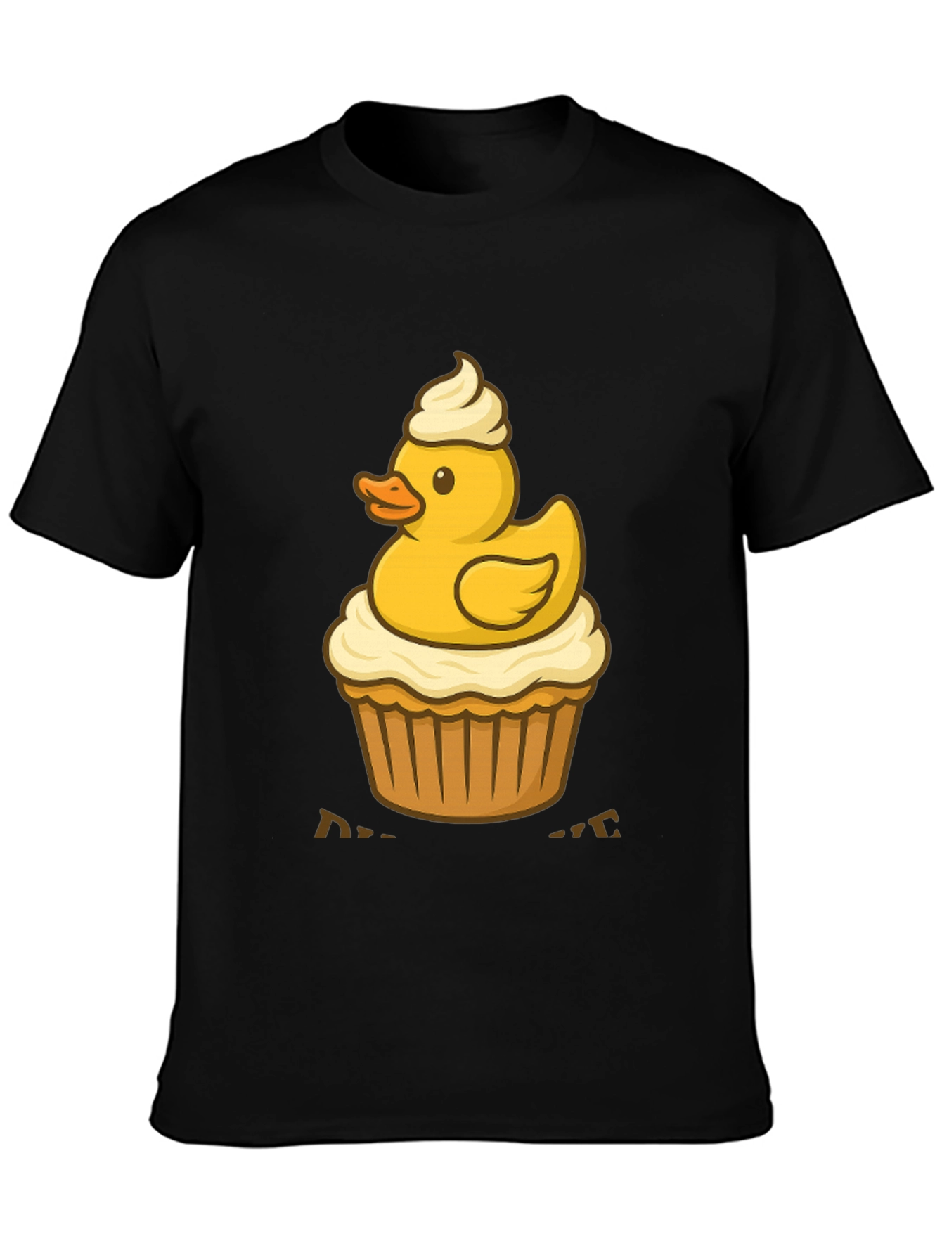 Duck Cupcake T-Shirt: Cute & Delicious Style