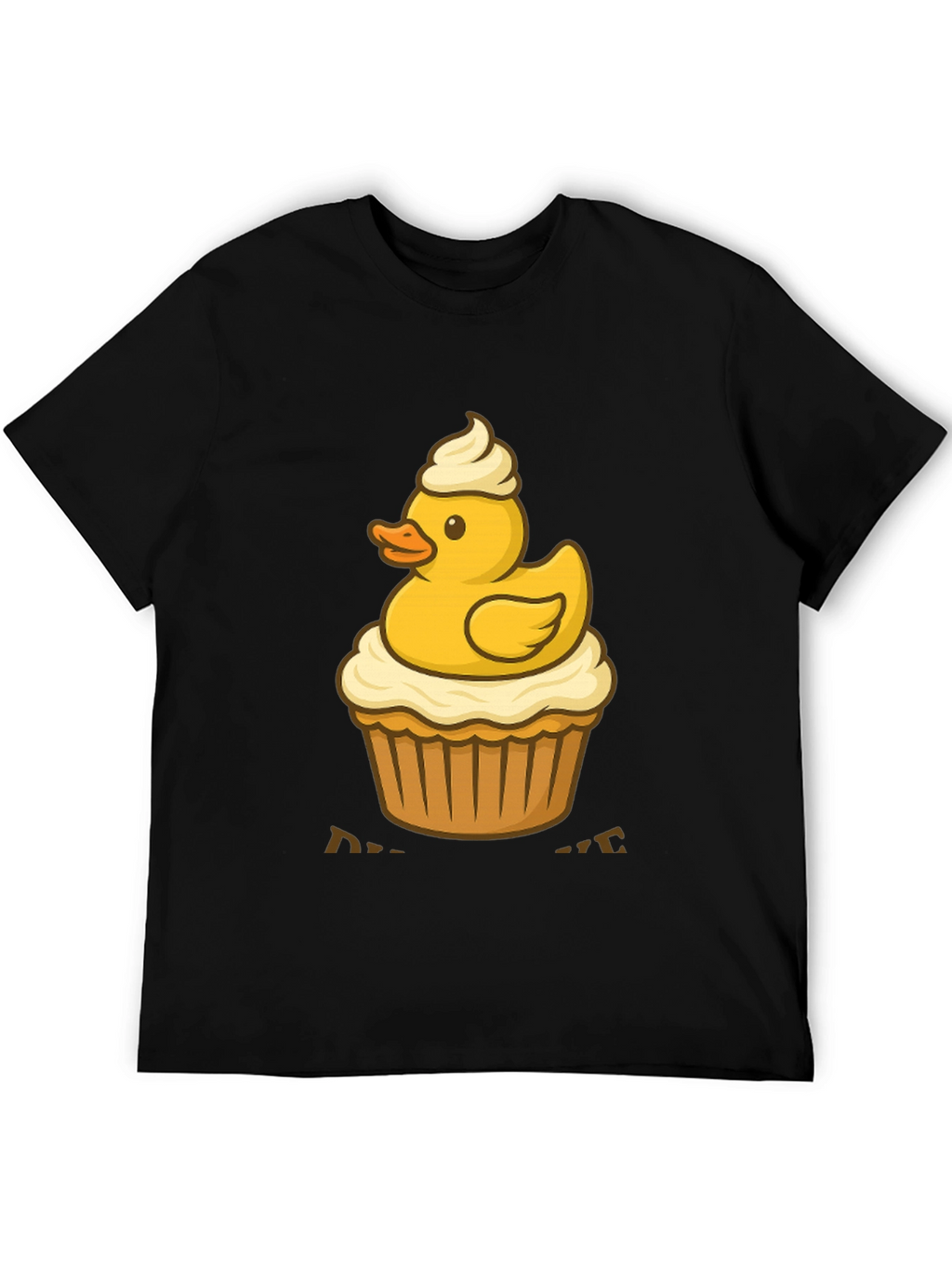 Duck Cupcake T-Shirt: Cute & Delicious Style