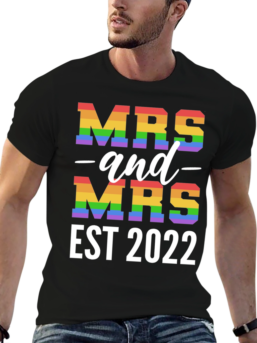Mrs and Mrs EST 2022 Pride T-Shirt
