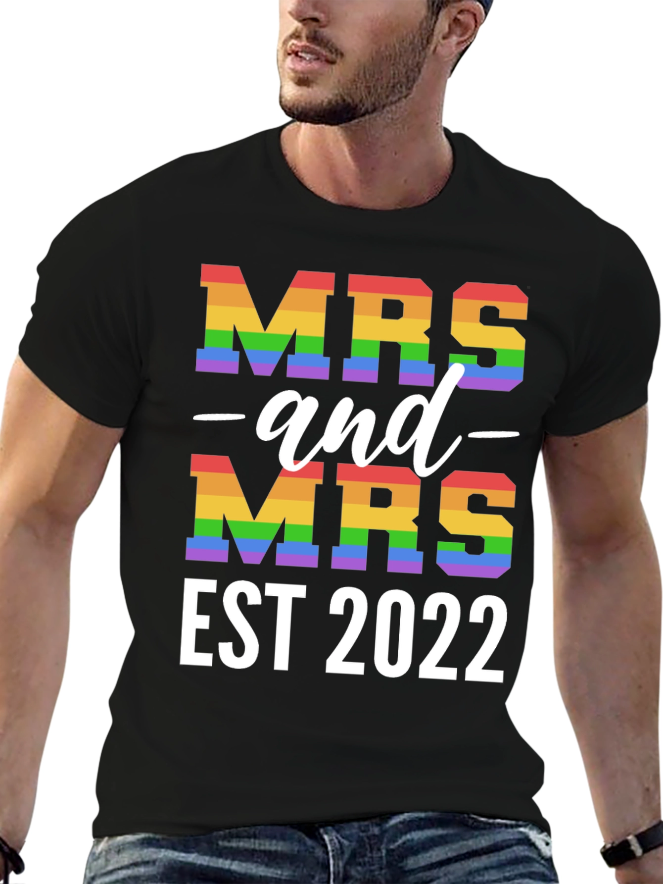 Mrs and Mrs EST 2022 Pride T-Shirt
