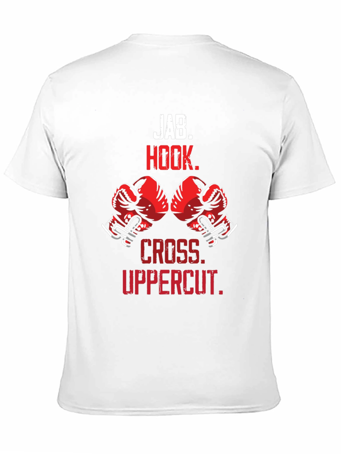 Boxing Moves T-Shirt | Jab Hook Cross Uppercut