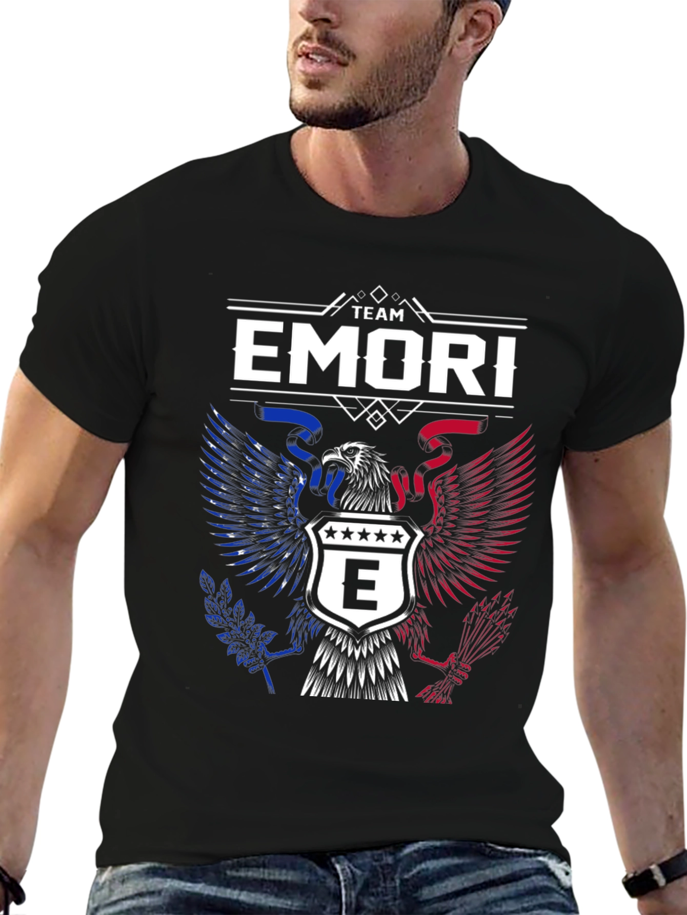 Team Emori Patriotic Eagle T-Shirt - Unisex Tee