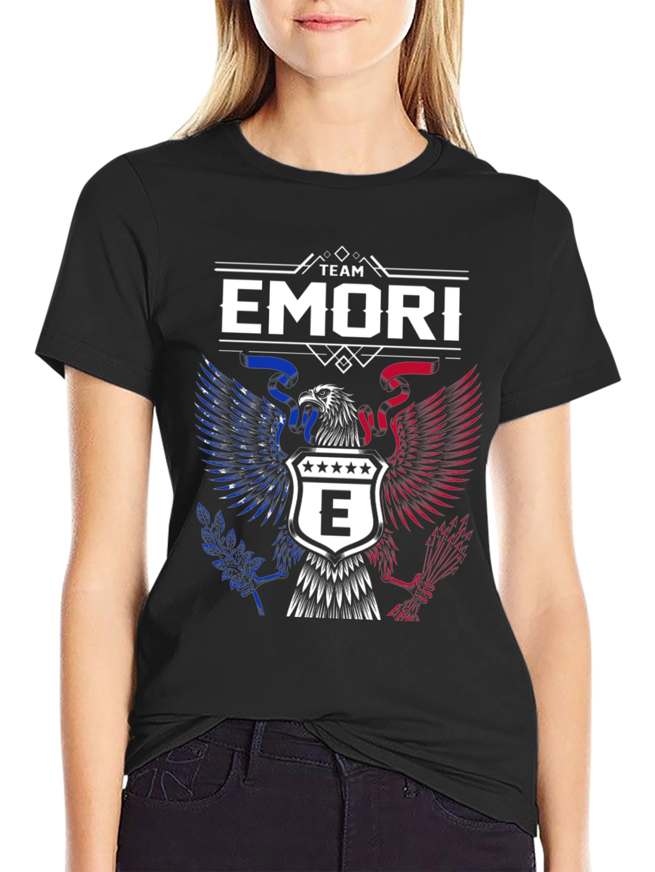 Team Emori Patriotic Eagle T-Shirt - Unisex Tee