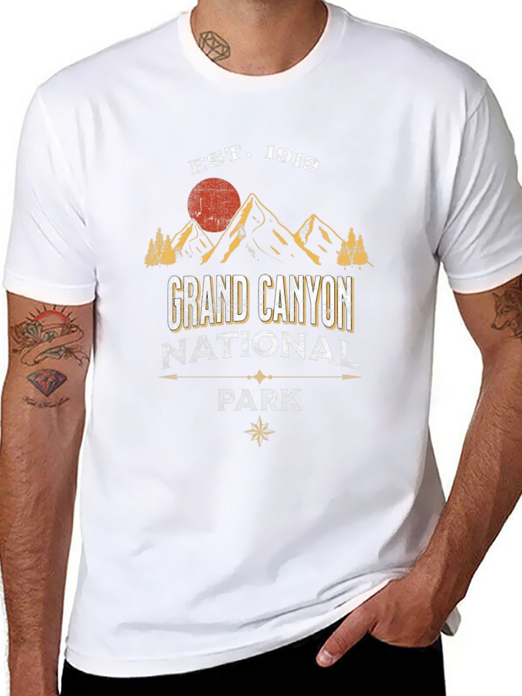 Grand Canyon National Park T-Shirt - Black Graphic Tee