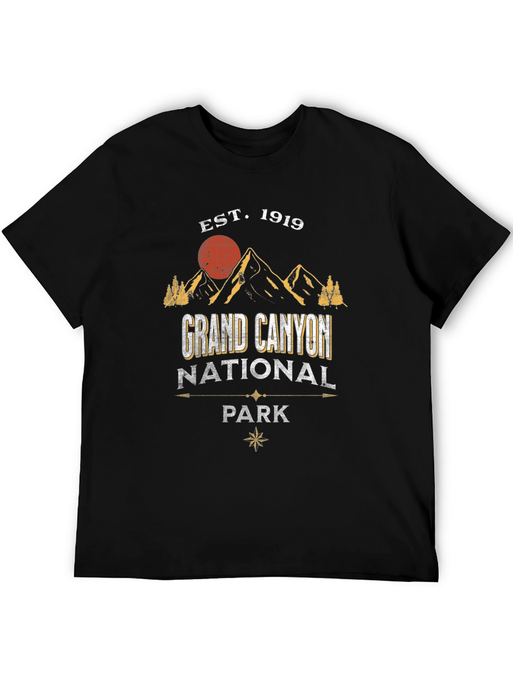 Grand Canyon National Park T-Shirt - Black Graphic Tee