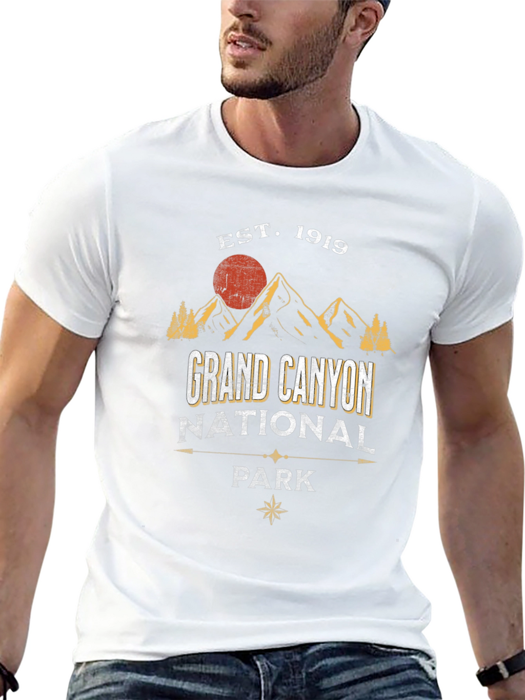 Grand Canyon National Park T-Shirt - Black Graphic Tee