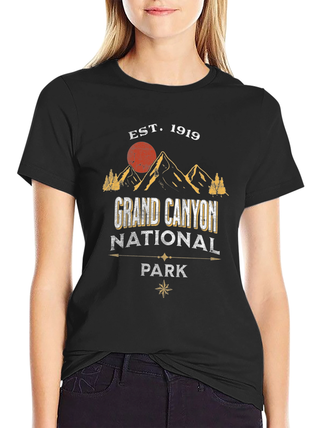 Grand Canyon National Park T-Shirt - Black Graphic Tee