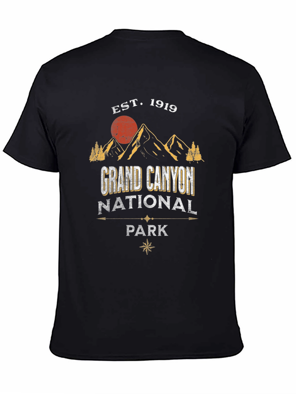 Grand Canyon National Park T-Shirt - Black Graphic Tee