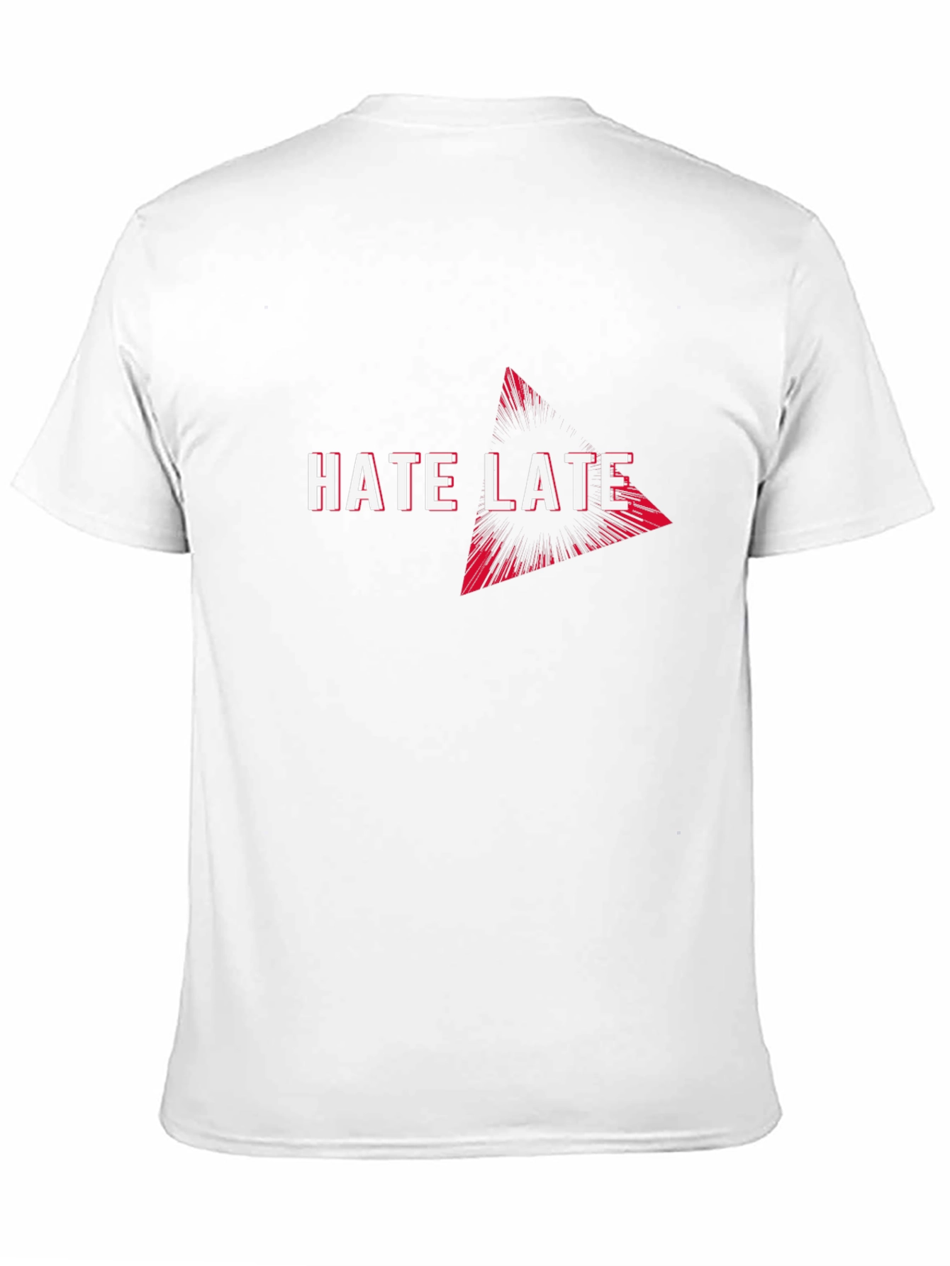 Hate Late Graphic Tee - Cool Casual Wear