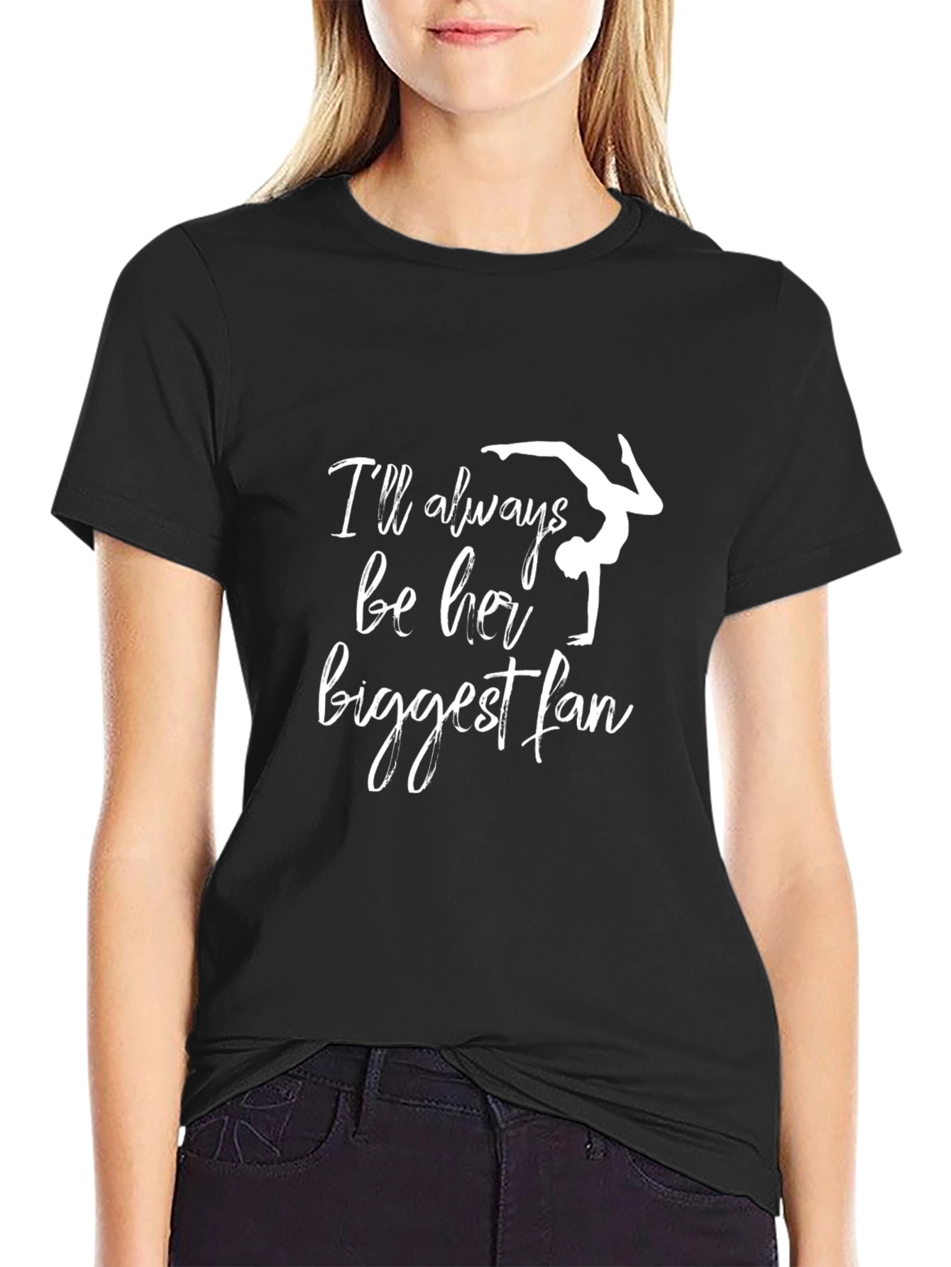 Gymnast Dad Shirt: Ill Always Be Her Biggest Fan Tee