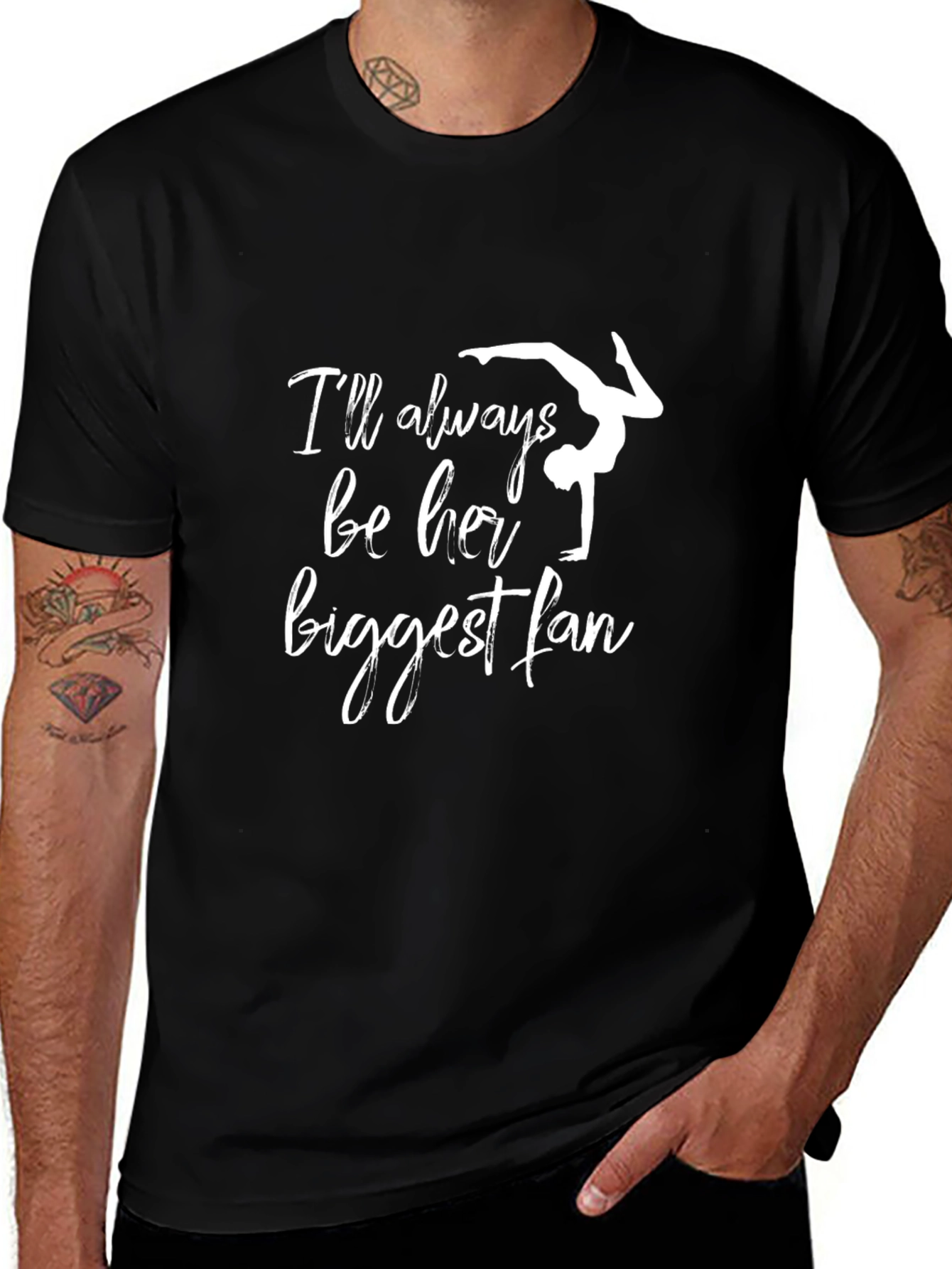Gymnast Dad Shirt: Ill Always Be Her Biggest Fan Tee